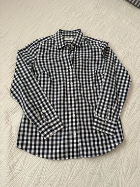 Vineyard Vines Navy & White Gingham Button-Down Shirt - Men